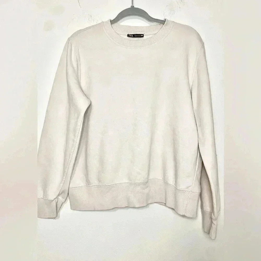 ZARA basic long sleeve sweatshirt